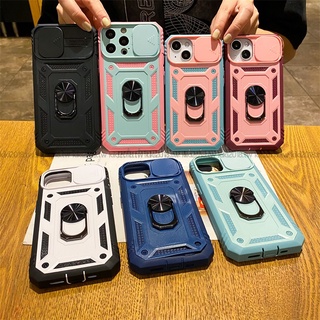 彩家 超強防摔殼 推拉鏡頭 iPhone 14 13 12 11 Pro Max XR i7 8p 指環車用支架 手機殼