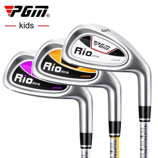 Pgm Golf RIO 系列初中超輕右手高爾夫球鐵桿 3 至 12 歲男孩女孩兒童