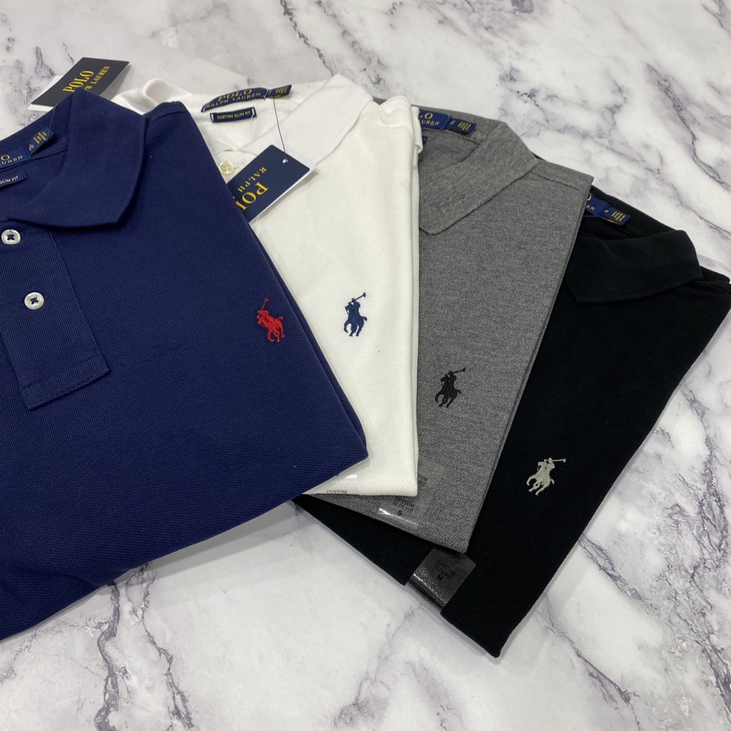 Ralph Lauren Polo 小馬 成人款 短袖 POLO衫 修身款 雙扣 男生上衣 男生短袖