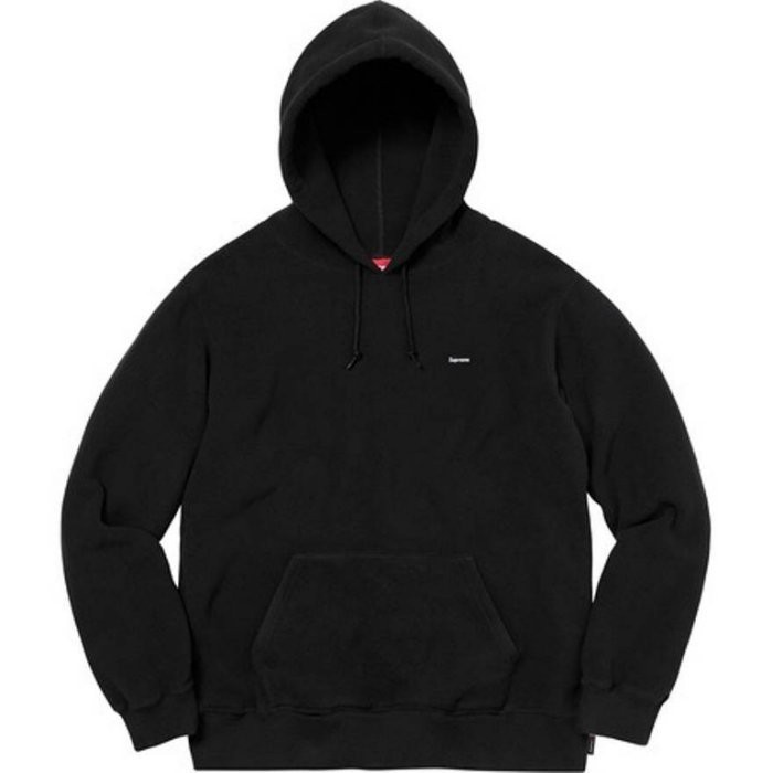 【紐約范特西】現貨 2017秋冬新品 Supreme Polartec® Hooded Sweatshirt 黑色帽T