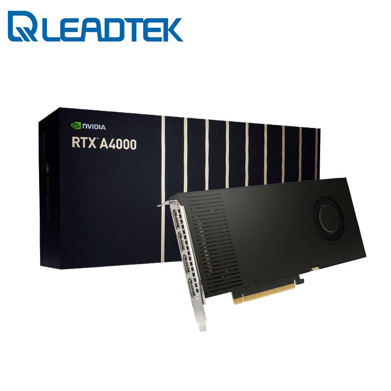 【阿福3C】Leadtek 麗臺 NVIDIA RTX A4000 16GB GDDR6 256bit 工作站專業繪圖卡