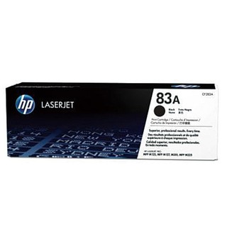 HP黑白雷射印表機碳粉匣 HP 83A 黑色原廠 LaserJet 碳粉匣 (CF283A)