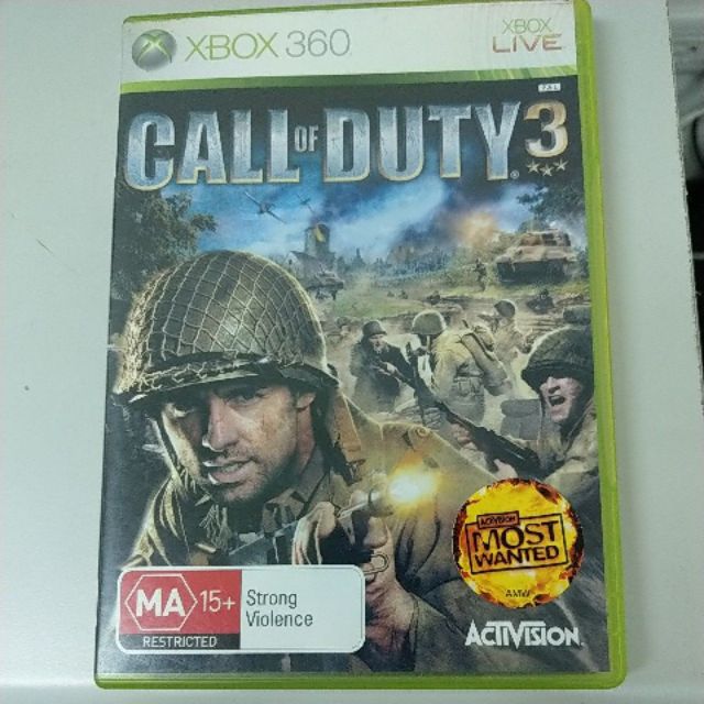 XBOX360 CALL OF DUTY 3 決勝時刻 3