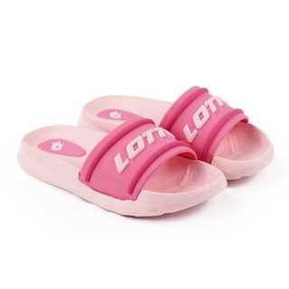 英德鞋坊~LOTTO樂得-義大利第一品牌 Summer Play 兒童輕量拖鞋 [LT8AKS7023] 粉特價190元