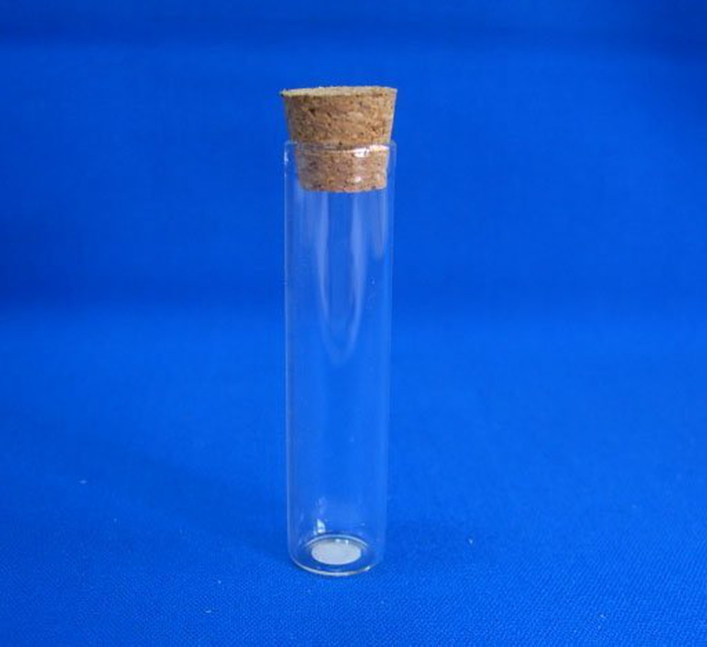 ~全新~16*65試管玻璃空瓶    規格(不含軟木塞):高6.5cm直徑1.6cm