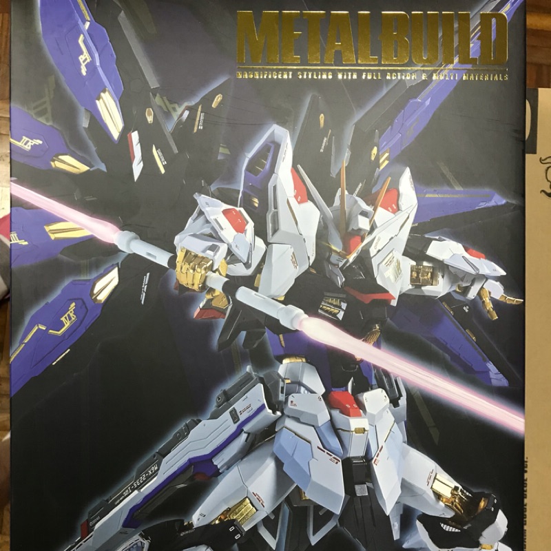 魂商店 限定 代理版 METAL BUILD 合金 MB 攻擊自由鋼彈 SOUL BLUE Ver.