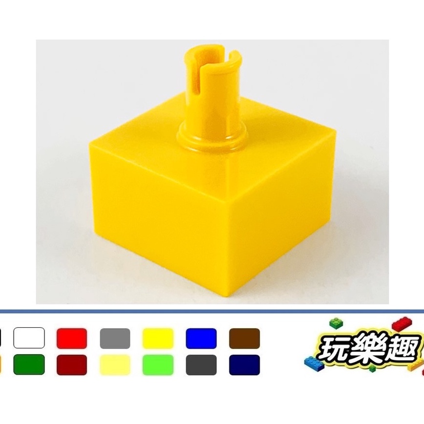 玩樂趣 LEGO樂高 4729 2 x 2 (己停產) 無螺柱，頂針 二手零件 2G20D-E