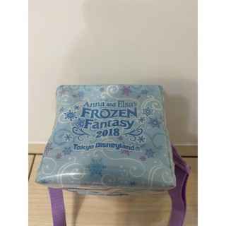 東京迪士尼 2018 冰雪奇緣 保溫瓶套❤ 水壺袋 ❤保溫杯套、斜挎、背帶、便攜、隔熱、防摔