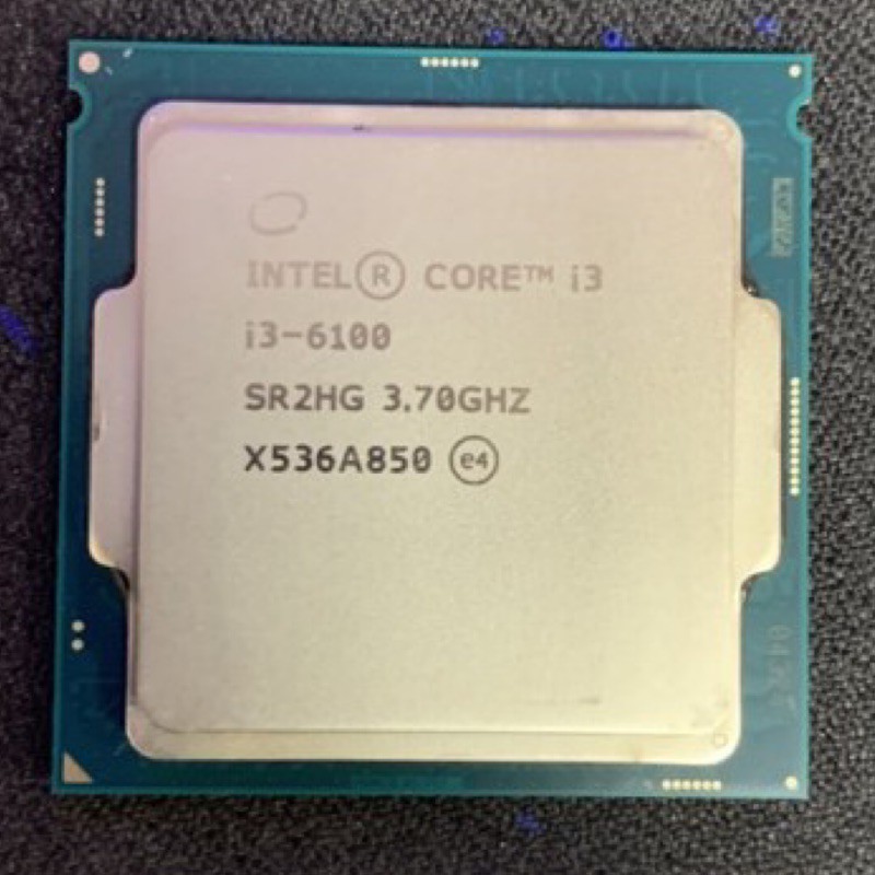 《台南華駿》二手良品 INTEL i3-6100 CPU 中古 台南 電腦組裝 電腦維修 批發