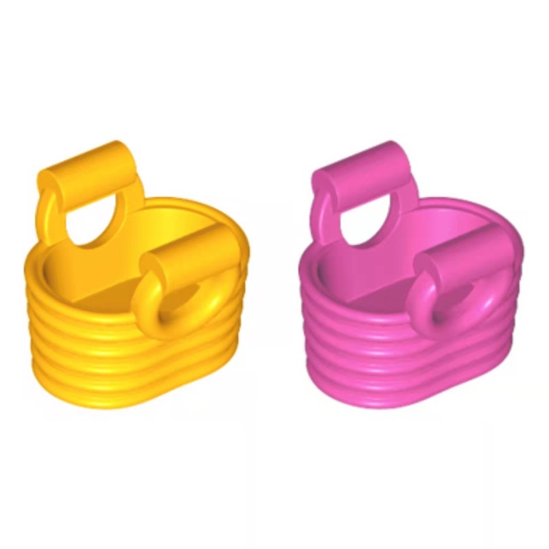 樂高 LEGO 購物籃 菜籃 提籃 籃子 深粉色 黃色（93092 71006 41317 10763 18658）