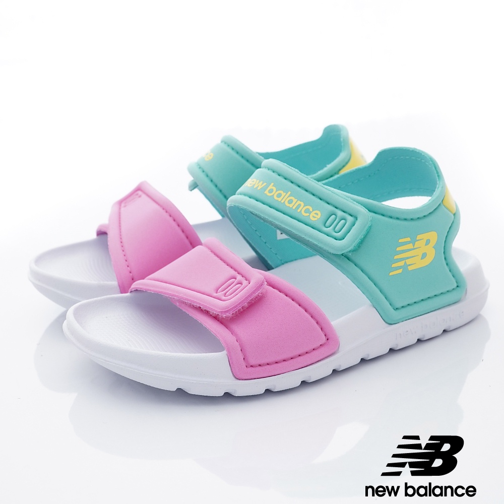 new balance&gt;&lt;紐巴倫 超輕機能涼鞋 SDCY糖果粉紅(15cm)零碼