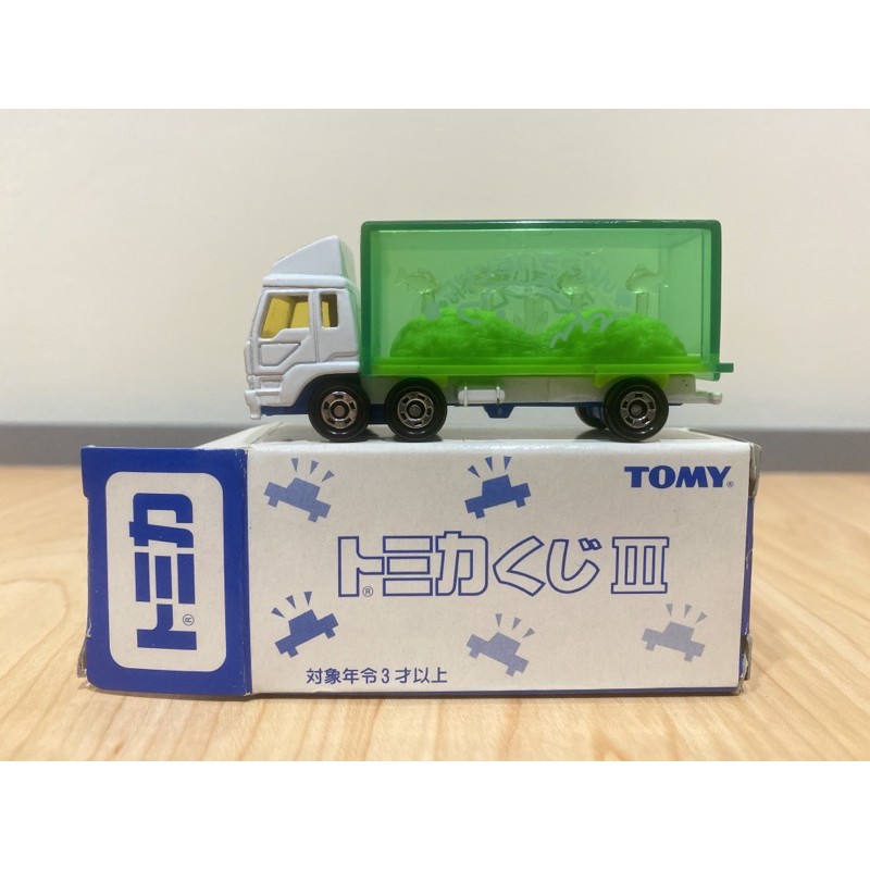 tomica  抽抽樂 第三彈 No.7 FUSO TRUCK 水族館 魚車 運搬車 搬運車