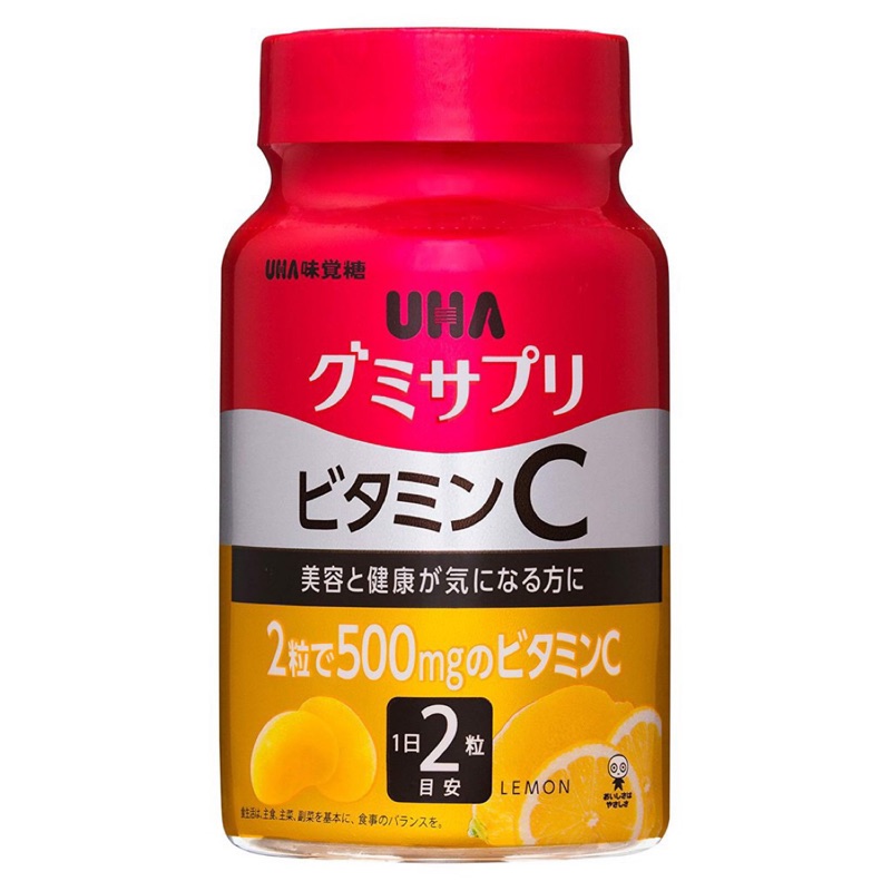 日本 UHA 味覺糖 水果軟糖 維他命C 綜合維他命 鐵&amp;葉酸 現貨
