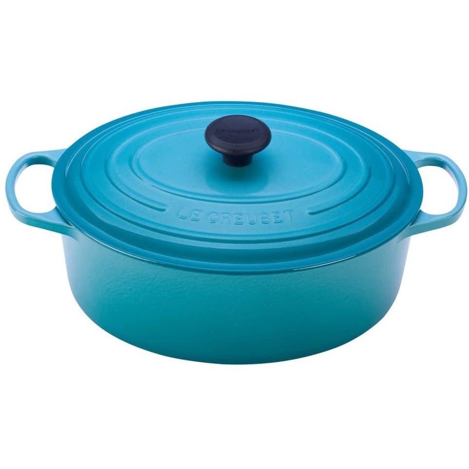 老美代購 開發票 LE CREUSET 鑄鐵鍋 9.5QT 藍色 現貨 刷卡分期 Oval Dutch Oven