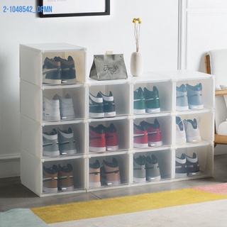 新款加厚鞋盒收納盒透明抽屜式塑料鞋箱鞋櫃鞋子收納鞋盒子簡易鞋架