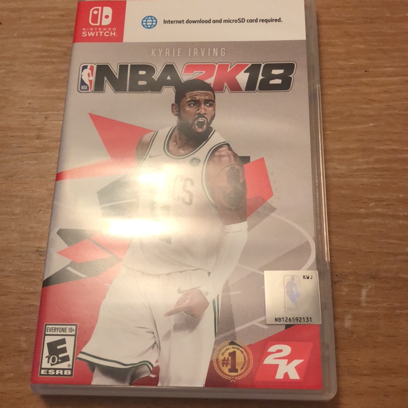 Ns版 NBA 2K18 遊戲片，功能正常