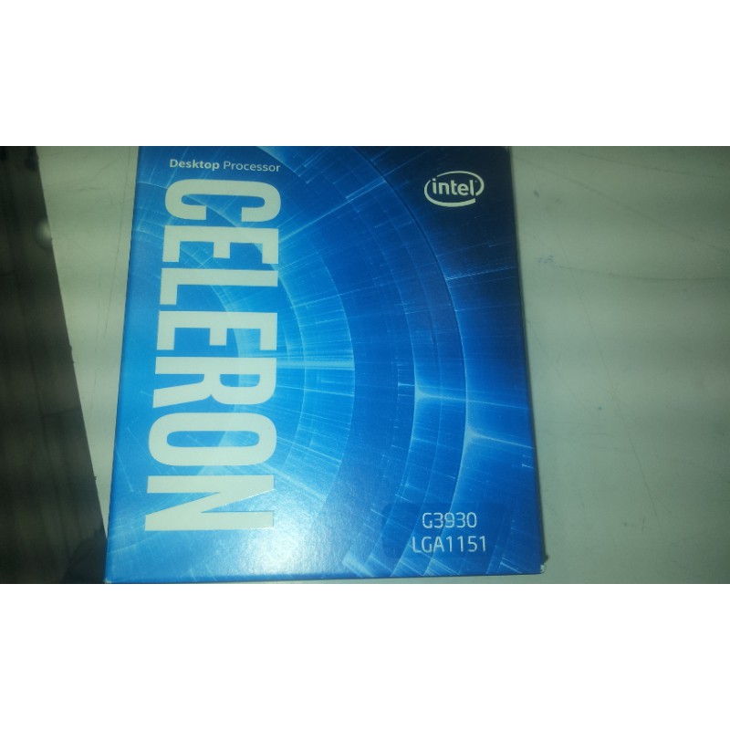 Intel Celeron G3930 CPU 處理器 雙核 1151腳位 2.9G 2M 七代 全新盒裝