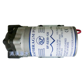 【清淨淨水店】臺製超汞大流量100~200加侖RO機適用，商用型RO逆滲透馬達，SF-5230-120，售價700元