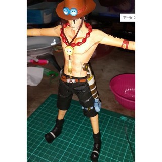 航海王_波特卡斯·D·艾斯 人物人型款 立體紙模型 手工DIY 3D 摺紙 折紙 折一折 紙製品 海賊王