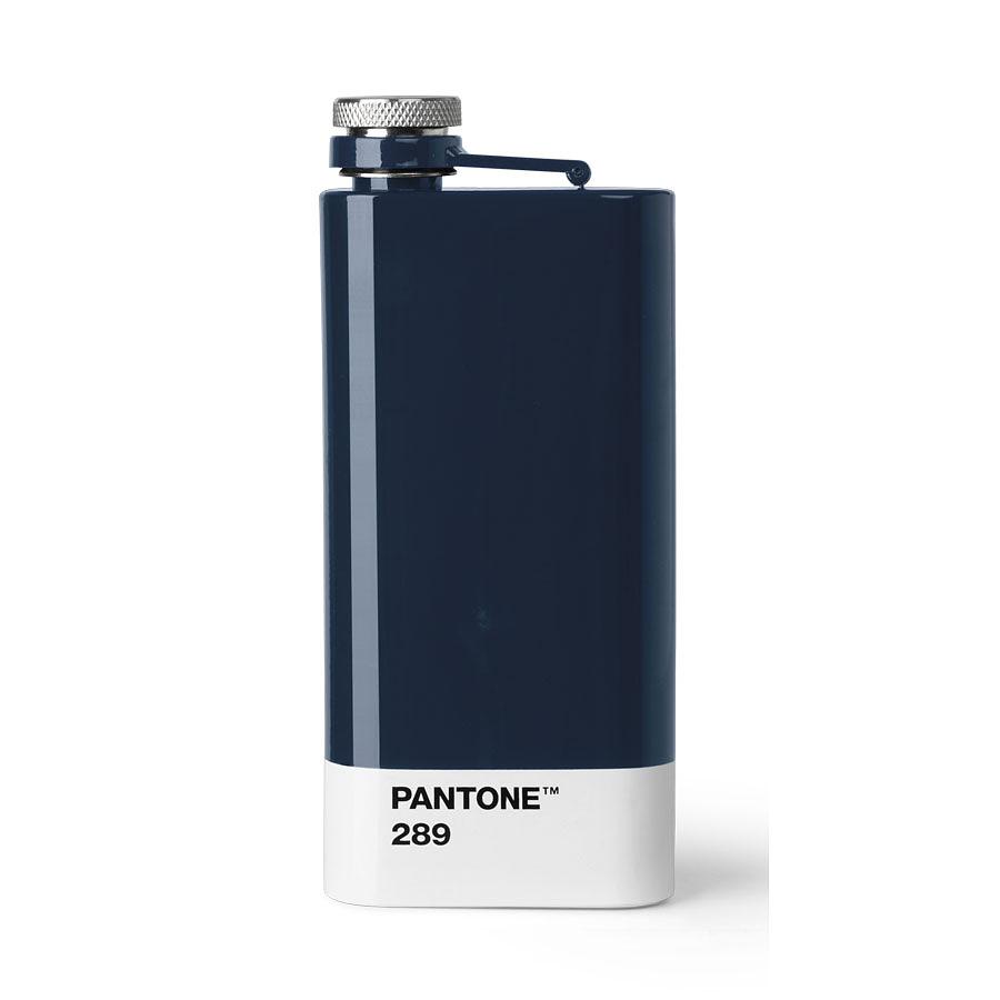 丹麥設計PANTONE隨身小酒壺/ 海水藍/ 色號289 eslite誠品
