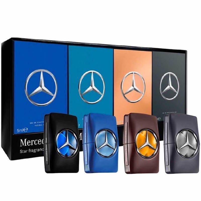 男性香水 Mercedes Benz 賓士 5ml禮盒組