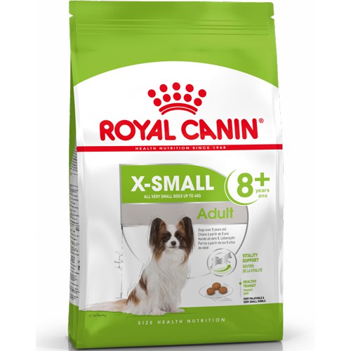 【金王子寵物倉儲】法國皇家Royal Canin / XSA+8超小型熟齡犬專用飼料 1.5KG