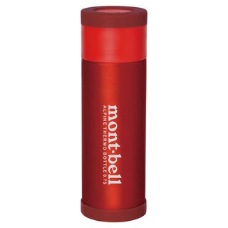 【mont-bell】ALPINE THERMO BOTTLE保溫瓶 0.75L 紅 No.1124766