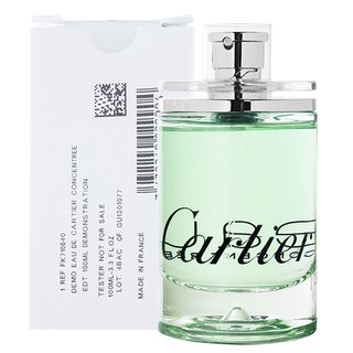 ☆MOMO小屋☆ Cartier 卡地亞 自信之水 中性淡香水 100ML TESTER 環保盒