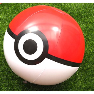 Pokemon 寶可夢 神奇寶貝 充氣球 水球 海灘球 沙灘球 30cm ~ 萬能百貨