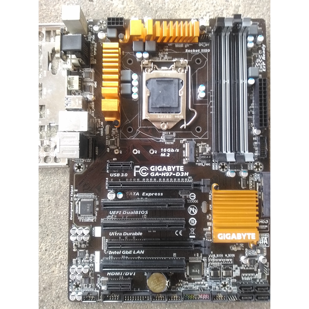 技嘉 GIGABYTE H97 GA-H97-D3H LGA1150 主機板 (無 M.2)