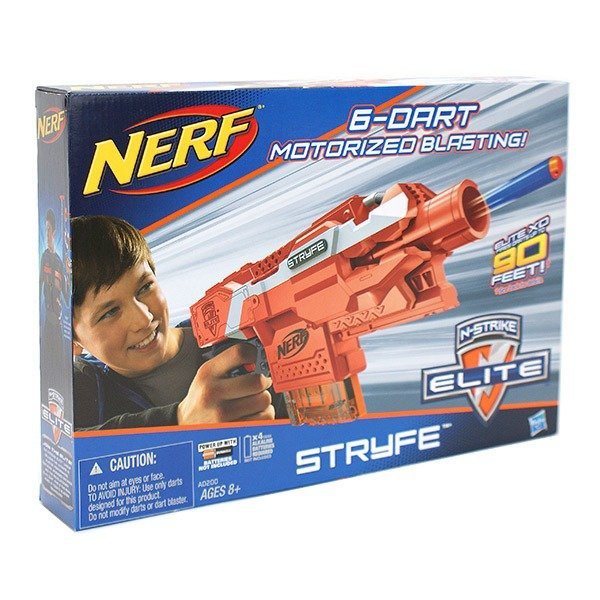 雙寶媽咪─孩之寶Hasbro NERF系列 兒童射擊玩具 殲滅者自動衝鋒槍 A0200