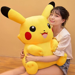 【超商免運】正版 皮卡丘 公仔 毛絨玩俱 生日禮物 大玩偶 比卡丘 睡覺 抱枕 布娃娃 女生 正版授權