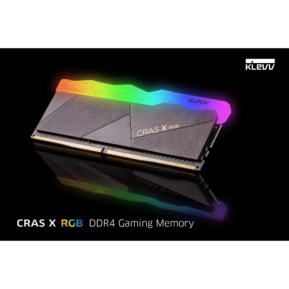 小甜甜優選现货 KLEVV 科賦 DDR4 3466 8G CRAS X RGB * 2 桌上型 電競 超頻