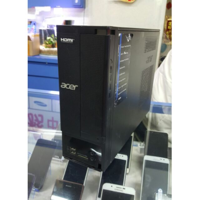 小桌機Acer Aspire X1440 - E2-1800 1.7 GHz - 2 GB - 500 GB