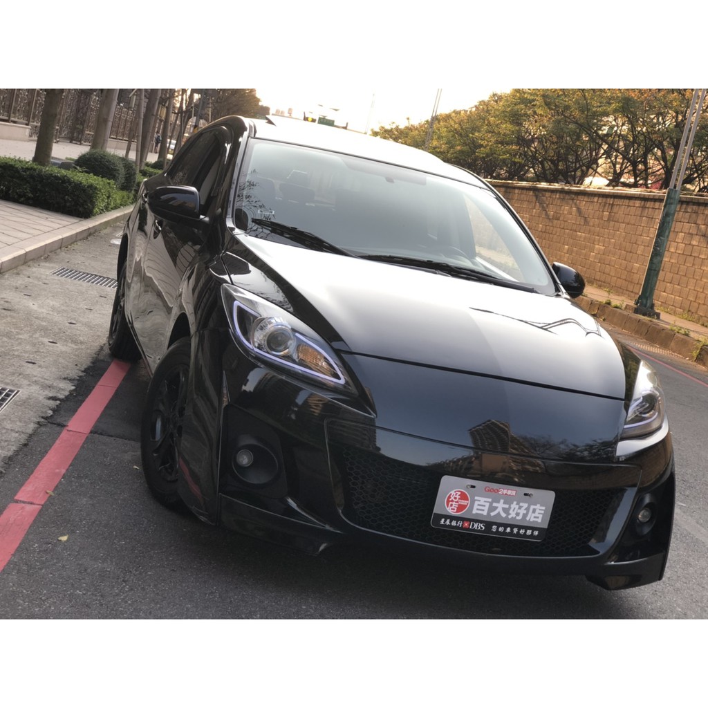 【FB搜尋桃園阿承】馬自達 超人氣MAZDA3 2014年 1.6CC 黑色 二手車 中古車