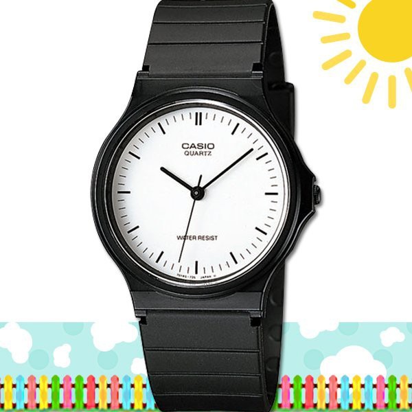 【促銷款】CASIO手錶專賣店 MQ-24-7E 時計屋  白面 數字指針學生錶 生活防水 MQ-24