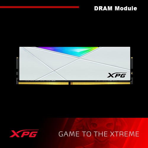 Xpg SPECTRIX D50 DDR4 3000MHz 8GB RAM RGB 白色版