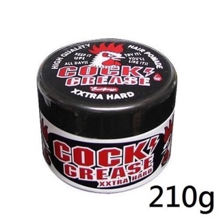 【香老闆】COOL GREASE 雞冠造型超硬髮臘 210g/87g/30g 公雞膠 髮膠 髮臘 Z造型髮膠 75g