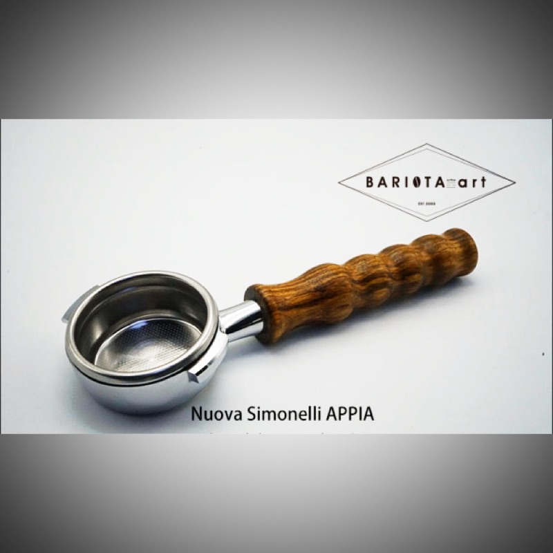 義式咖啡機斑馬木無底手把Nuova Simonelli、Expobar E61 58mm