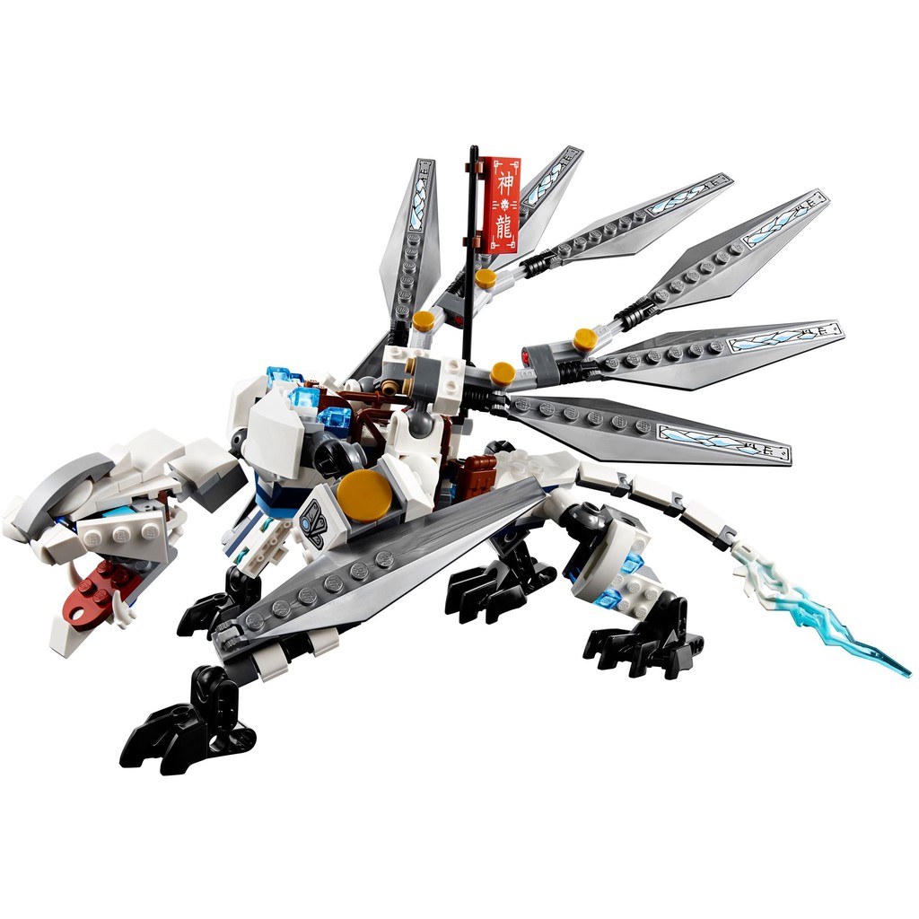 LEGO 樂高 NINJAGO 炫風忍者 70748 鈦龍 + 冰忍者 Zane 拆售載具