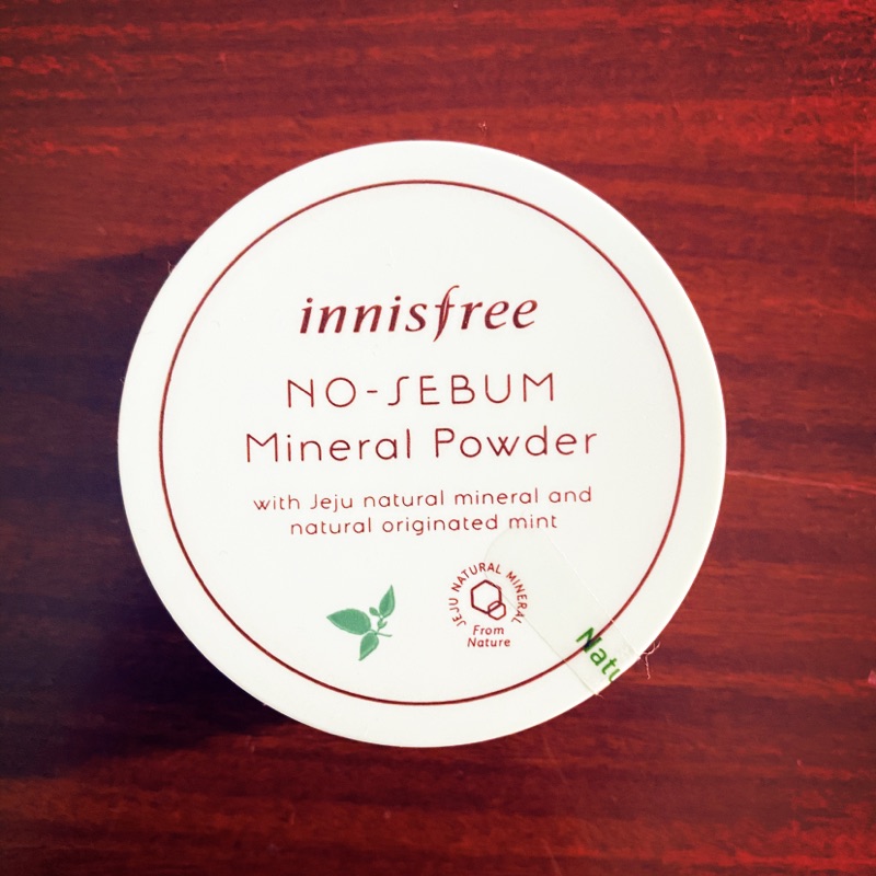 【innisfree】無油無慮礦物控油蜜粉 5g