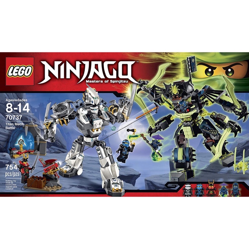 樂高 70737 NINJAGO 旋風忍者系列 鈦機械人之戰 Titan Mech 機甲 全新未開 現貨