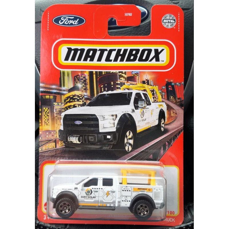 1/64 Matchbox火柴盒 福特Ford F150 工程貨卡車