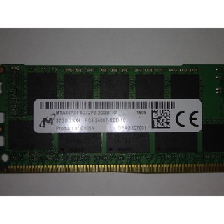 2 捷元 終保 美光 MICRON ddr4 32g RDIMM 記憶體 2400 桌上型 電腦 伺服器_參金士頓 創見