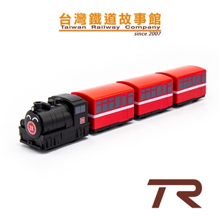 鐵支路模型 QV056T1 阿里山森林鐵路 阿里山蒸汽火車 SHAY 28號 迴力車玩具 | TR台灣鐵道故事館