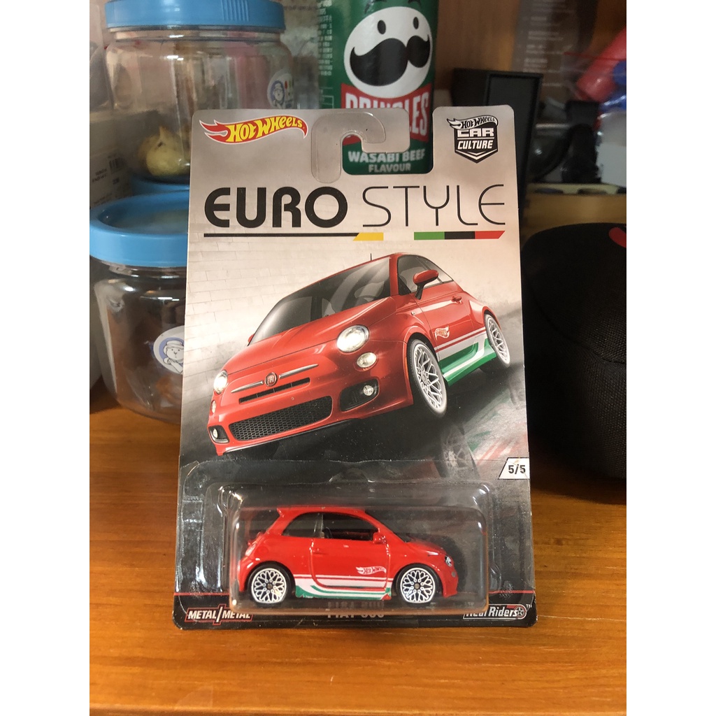 風火輪 Hot Wheels 1/64 Car Culture Euro Style Fiat 500 膠胎