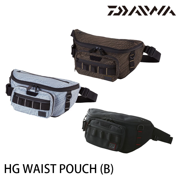 DAIWA HG WAIST POUCH [B] 腰包  [漁拓釣具]