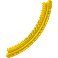 磚家 LEGO 樂高 黃色 Technic Gear Rack 11x11 附孔 附十字孔 齒條 齒輪 24121