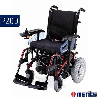 美利馳 Merits 多功能可調式電動輪椅 P200 豪華行 電動輪椅 全新公司貨 輪椅 符合長照或身障 補助