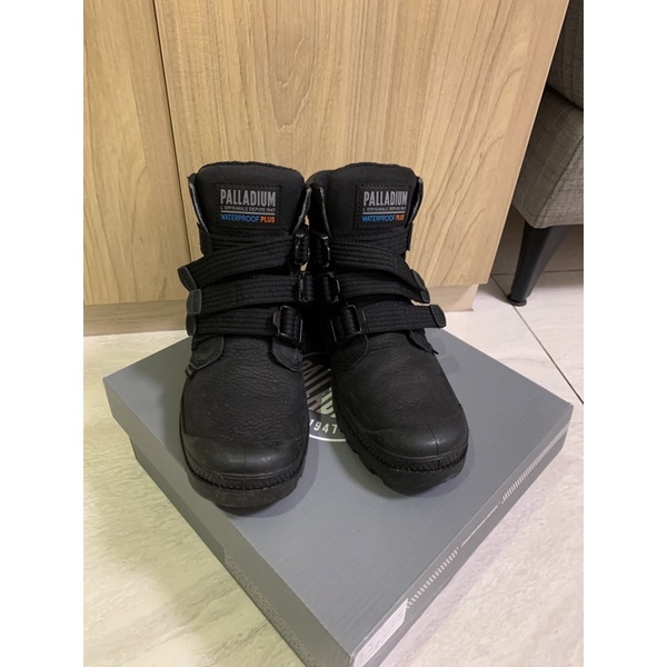 PALLADIUM waterproof plus 黑色防水短靴37.5/6.5/Uk4.5